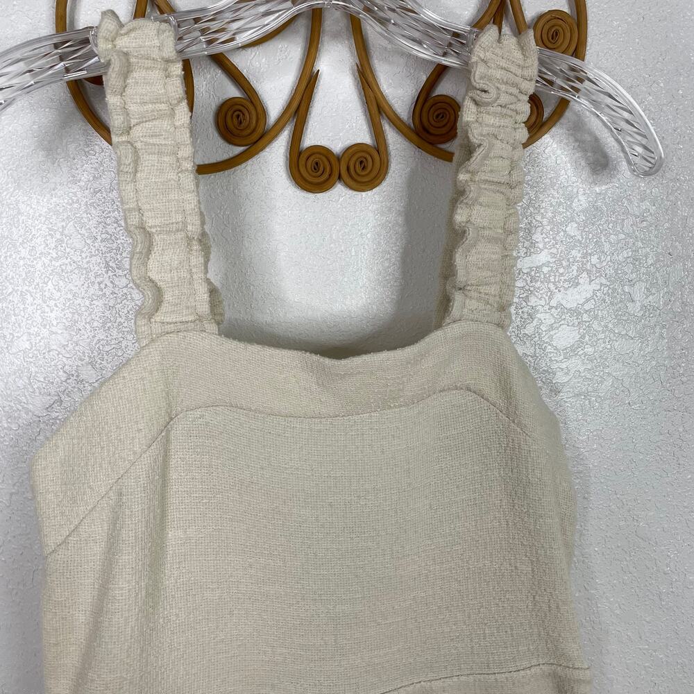 Madewell Texture & Thread Ruffle-Strap Jumpsuit 00 - Picture 4 of 10